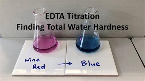 how is water tested for hardness|methods to determine water hardness.